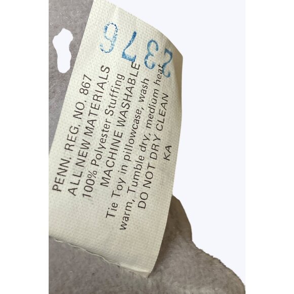 Vintage 1986 Tonka Pound Puppies Plush Dog Toy w/ diaper Blanket and Birth Cert - Picture 10 of 11